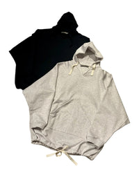 HAVERSACK / 812520　ハイゲージ裏毛　ラグランパーカー 03 TOP GRAY