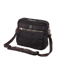 PORTER CLASSIC  SUPER NYLON SIMPLE SHOULDER BAG BLACK