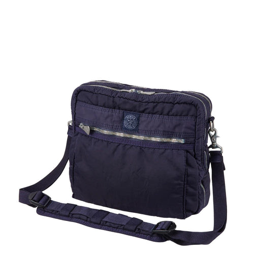 PORTER CLASSIC / SUPER NYLON SIMPLE SHOULDER BAG BLUE