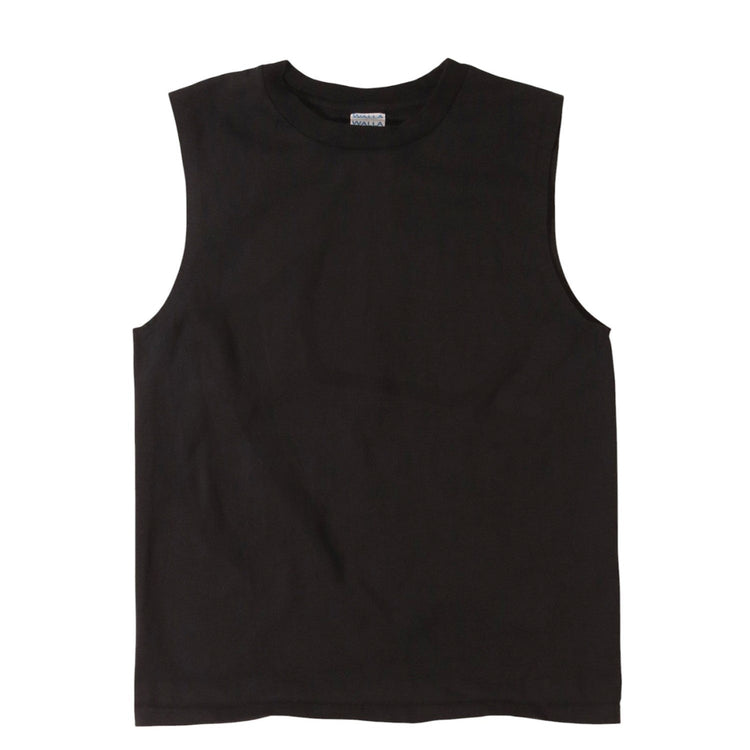 WALLA WALLA SPORT/ 9oz TUBE SLEEVELESS TEE BLACK