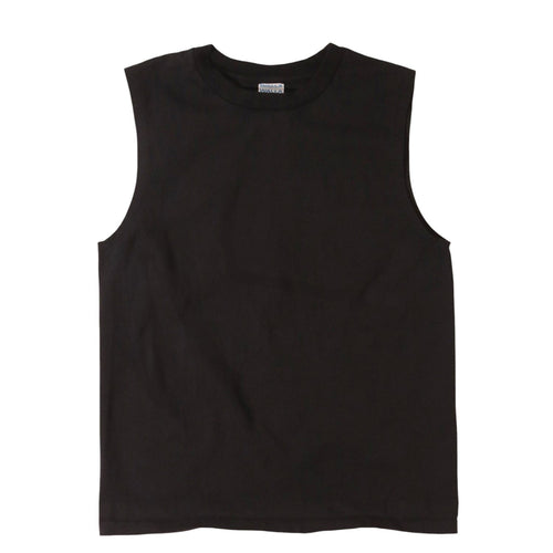 WALLA WALLA SPORT/　9oz TUBE SLEEVELESS TEE BLACK