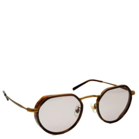 NEW. BISHOP-SP C-2 antique gold*brown sunglasses