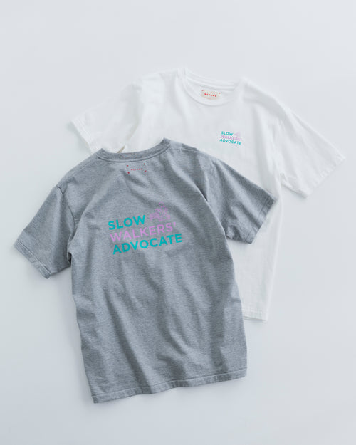 MEYAME  SLOW WALKERS ADOBOCATE TEE MEY-2434 WHITE