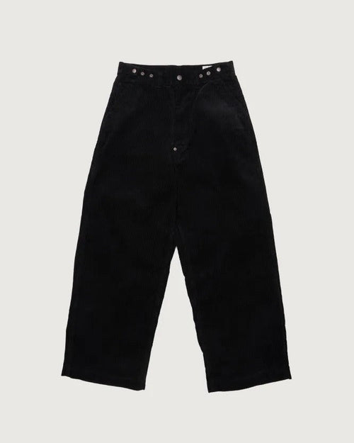 Ordinary fits  CORDUROY BELL PANTS BLACK