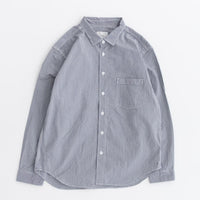 RINEN / 80/2ダウンプルーフ レギュラーカラーシャツ  81.ギンガム