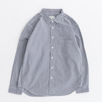 RINEN / 80/2ダウンプルーフ レギュラーカラーシャツ  81.ギンガム