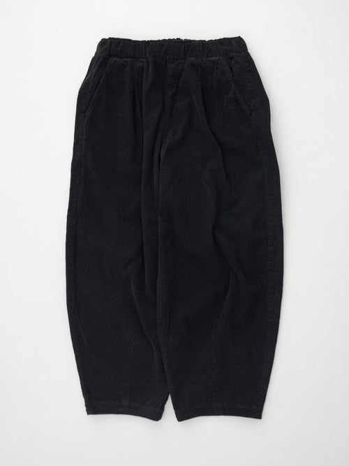 RINEN 16/1 144 Welcorduroy Oval Pants R47703 10 Black
