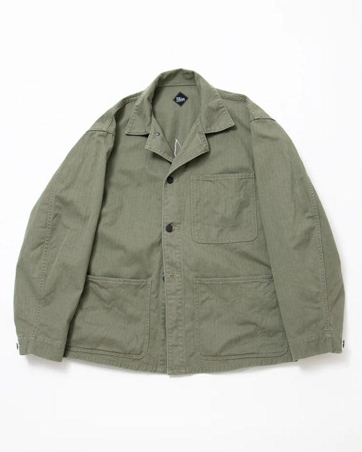 THE CORONA UTILITY CSJ005 - N-3 JUMPER / Light OG w/ Bio-wash