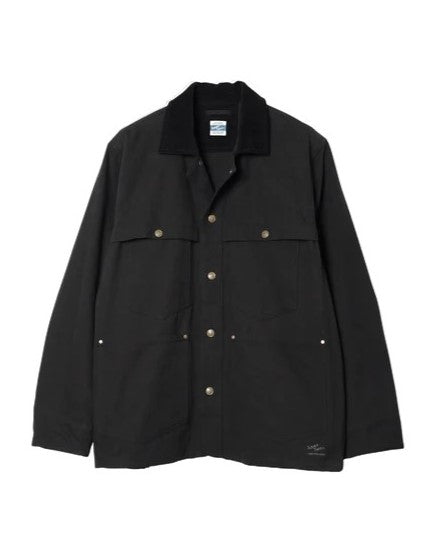 ARMY TWILL DUCK LOGGER JACKET BLACK