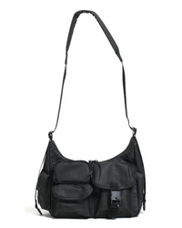 BAICYCLON by bagjack /  MULTI POCKETS SHOUDER BAG SMALL (BLACK2) BCL-85