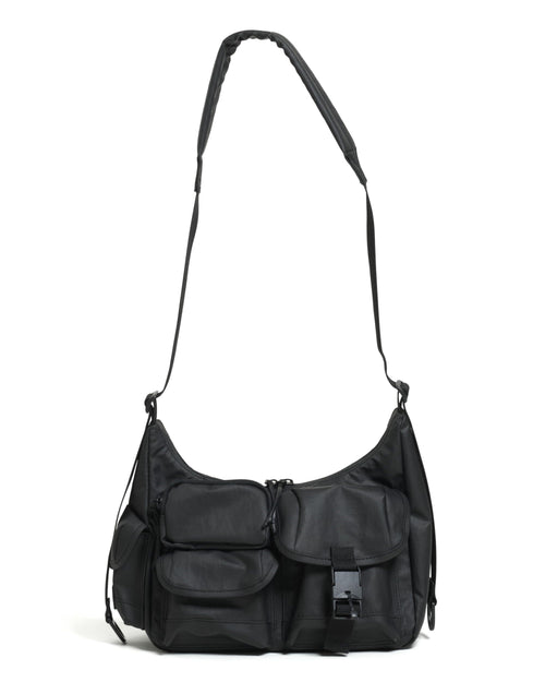 BAICYCLON by bagjack /  MULTI POCKETS SHOUDER BAG SMALL (BLACK2) BCL-85