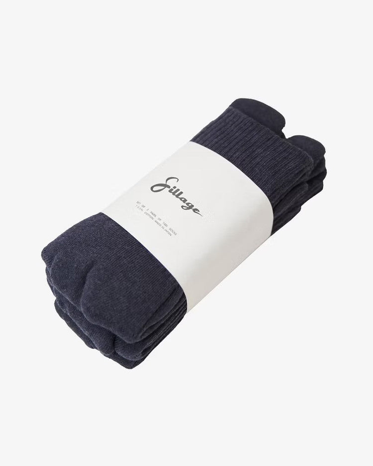 Sillage / tabi socks navy
