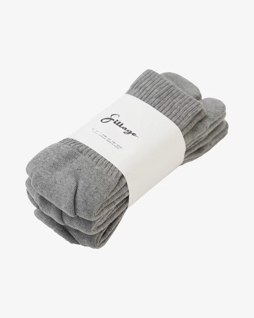 Sillage / tabi socks melange grey