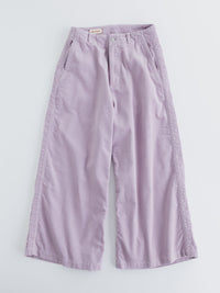 MEYAME / CORDUROY SIDE LINE WIDE PANTS PINK