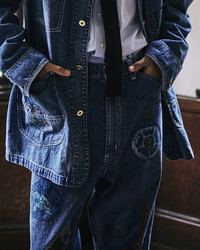 Work of Art Kendai /  DENIM WORK PANTS AGED WASH