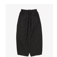Sillage / circular pants black stripe twill 