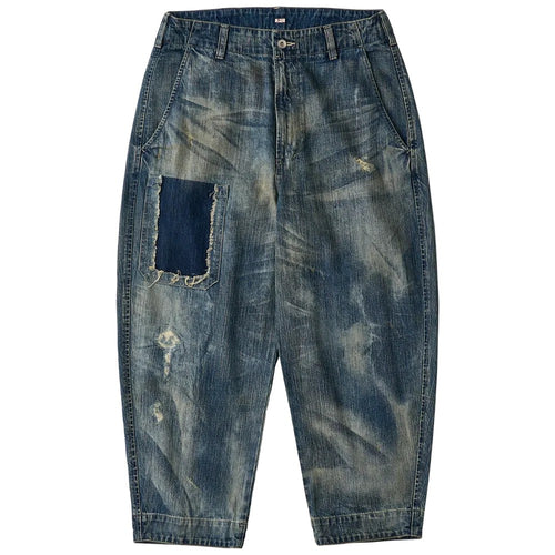 PORTER CLASSIC  STEINBECK DENIM POCKET PANTS VINTAGE CUSTOM