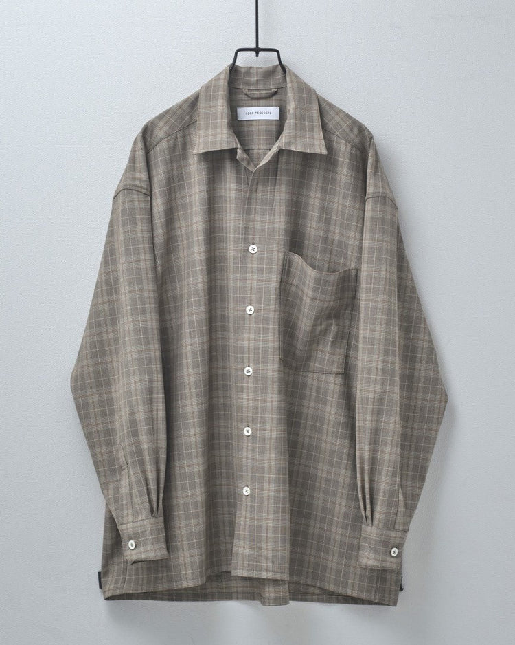 PERS PROJECTS OLIVER L/S WD FIT SHIRTS Check