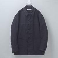 PERS PROJECTS ARON COVERALL GERMAN CANVAS INK BLACK