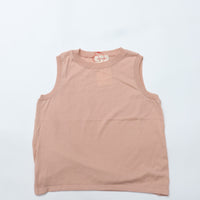 MEYAME / COTTON KNIT SLEEVELESS PINK