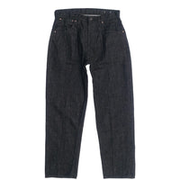 Riprap / TWISTED CREASE JEANS RELAXED-FIT BLACK