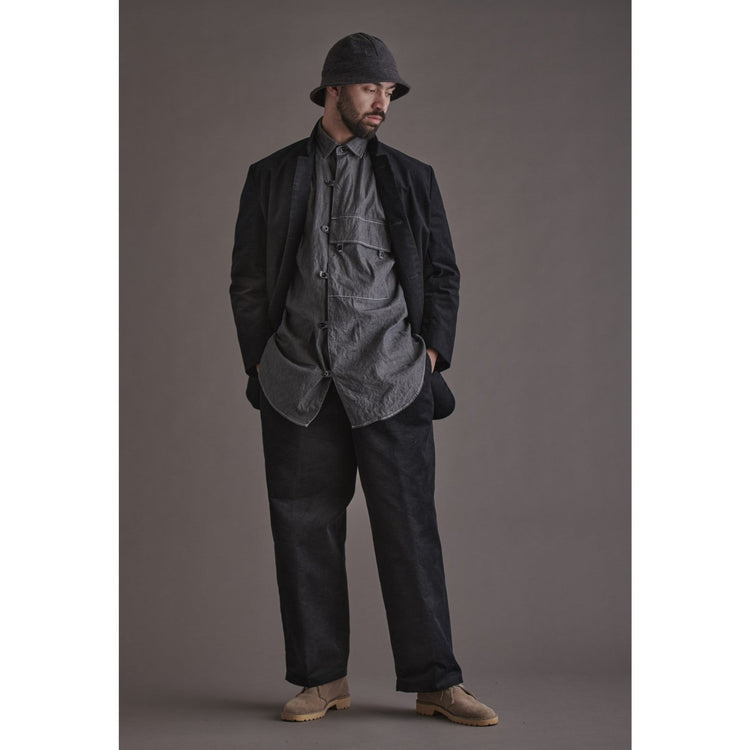HAVERSACK / Regular Collar Semi-Long Work Shirt