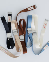 MEYAME  LIGHT BELT  (II) (LONG) BROWN