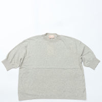 MEYAME  COTTON KNIT TEE HEATHER GREY