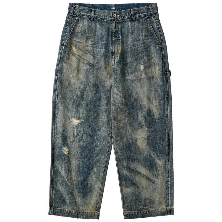 PORTER CLASSIC  STEINBECK DENIM PAINTER PANTS VINTAGE CUSTOM