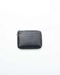 ED ROBERT JUDSON  PARALLEL magic purse_S C/#50  black  croco grain