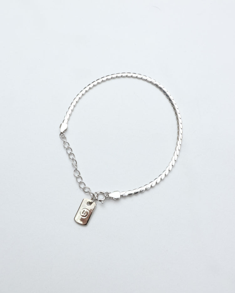THE OBJECT  Narrow Design Snake Bracelet