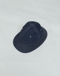 WAREHOUSE & CO.　Lot 5200 DENIM ARMY HAT 4PANELインディゴデニム