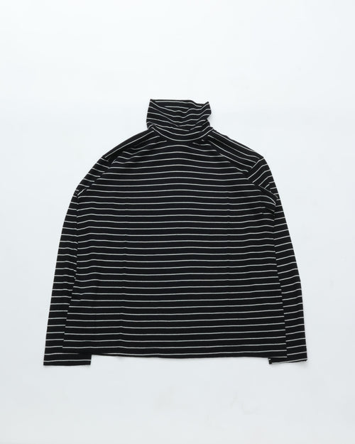 FilMelange WOLTER  NEW ZEALAND MERINO WOOL TENJIKU black*white border