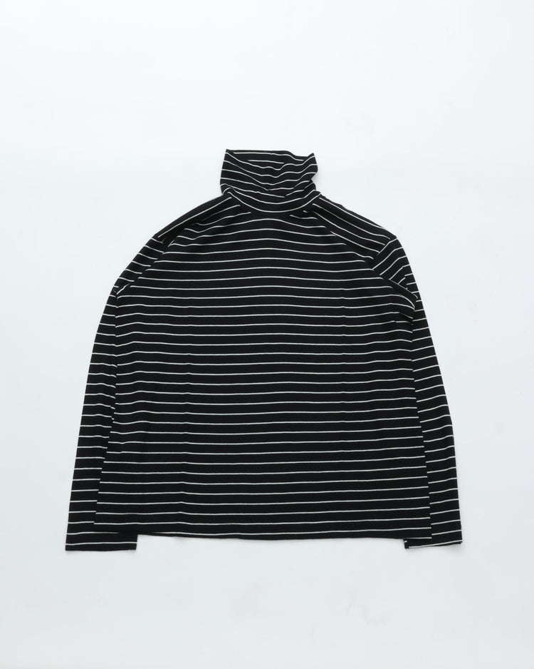 FilMelange WOLTER  NEW ZEALAND MERINO WOOL TENJIKU black*white border