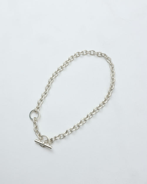 intch.   Ellipse NB  Starring Silver Chain Necklace