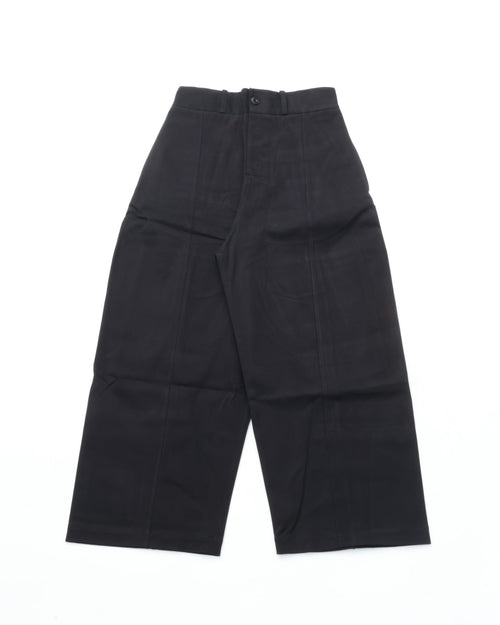 sage NATION  WELT TROUSER BLACK