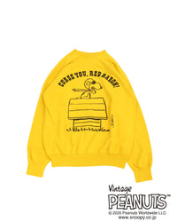 WAREHOUSE & CO.　Lot YP226W-1 PEANUTS SWEAT FLYING ACE YELLOW