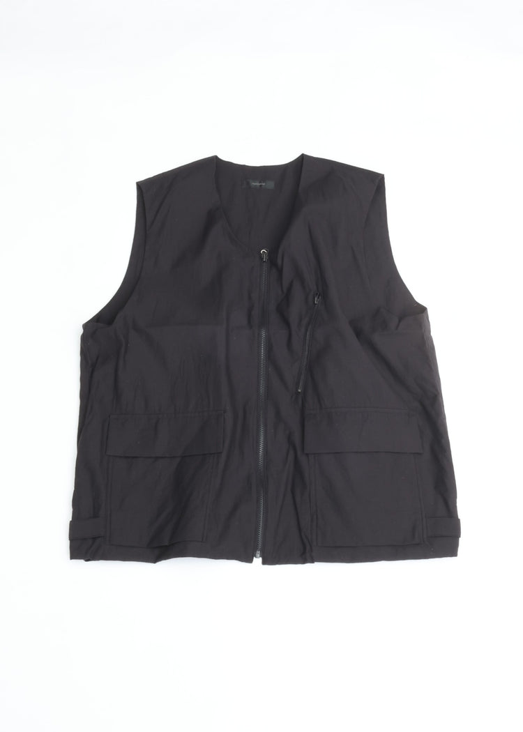 roundabout   Fold Back Full-Zip Vest RA26SS-VT01