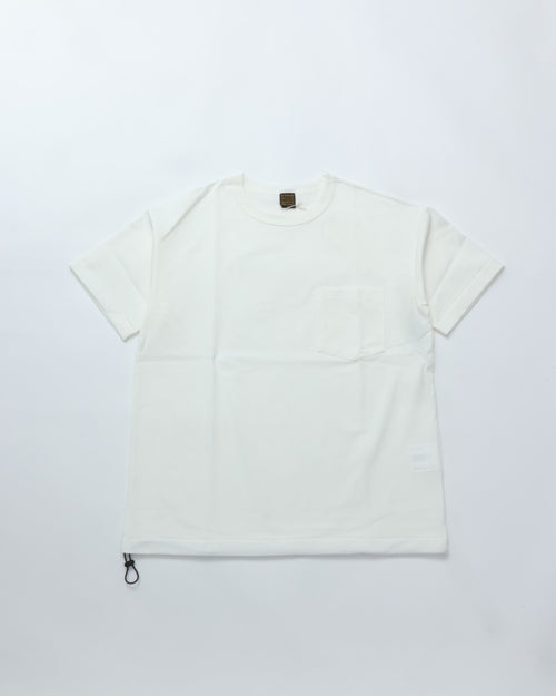 A VONTADE / 9oz Silket Athletic T-Shirt 1 WHITE