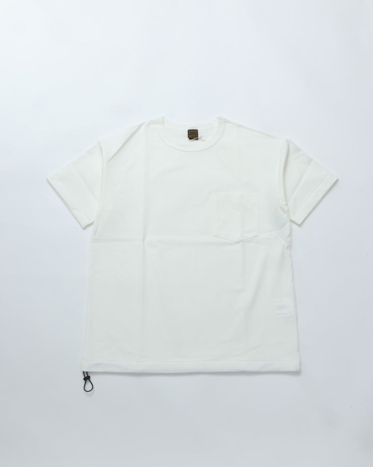 A VONTADE / 9oz Silket Athletic T-Shirt  1 WHITE