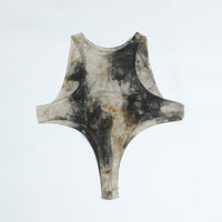 armi ar070142 SEED CYCLE × WhERE is FAKE × MISAKI USHIOZU CAPSULE COLLECTION RUST DYED (heavy) UNIQUE-CUT TANKTOP