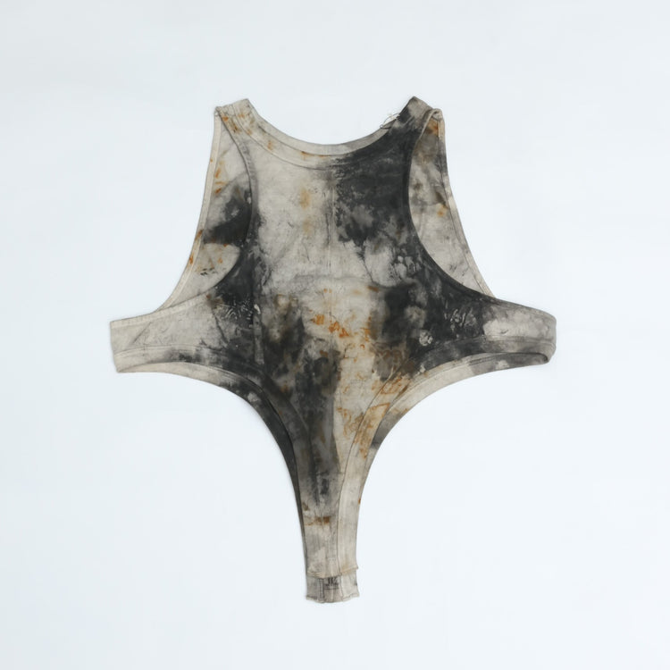 armi ar070142 SEED CYCLE × WhERE is FAKE × MISAKI USHIOZU CAPSULE COLLECTION RUST DYED (heavy) UNIQUE-CUT TANKTOP