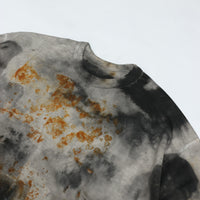 armi ar070145 SEED CYCLE × WhERE is FAKE × MISAKI USHIOZU CAPSULE COLLECTION RUST DYED FLAT-SEAM TEE