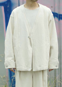roundabout   Denim Happi Jacket RA26AW-JK01  Ecru