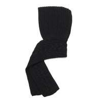 YASHIKI    Kanya Hooded Scarf（寒夜）YSK-26AW-AC01 BLACK