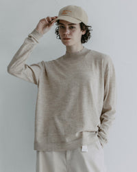 MEYAME  WASHABLE MERINO WOOLCOTTN KNIT  BEIGE