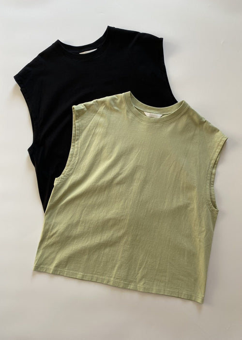 roundabout Big No-Sleeve RA26SS-CT02 BLACK