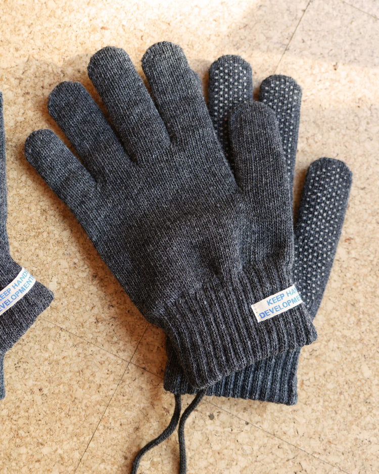NOROLL USUALLY GLOVE ASPHALT(GREY)