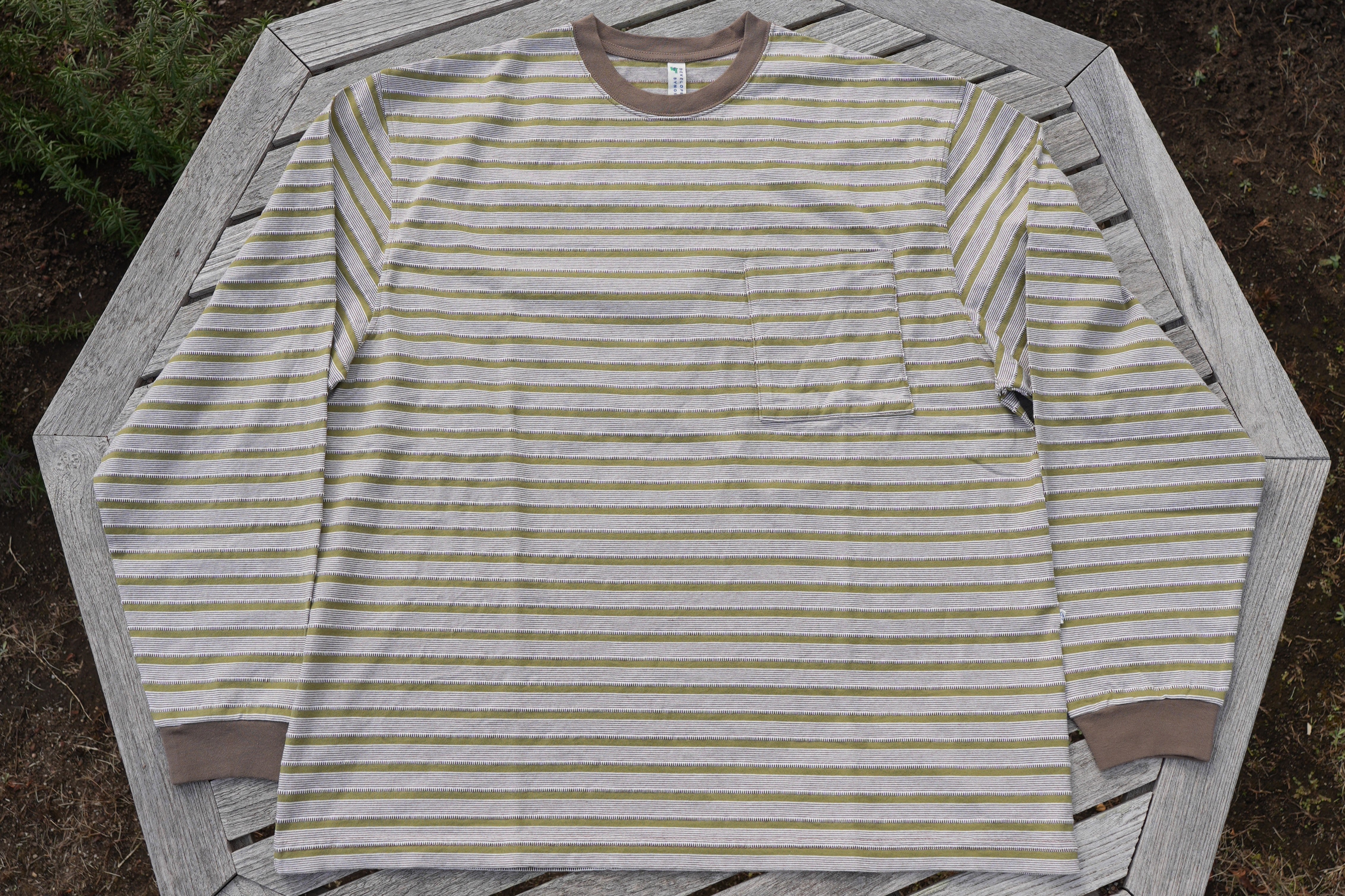NOROLL UNEVENNESS L/S TEE GREEN – CASDAY / キャスデイ (casday.jp)