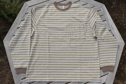 NOROLL  UNEVENNESS L/S TEE GREEN